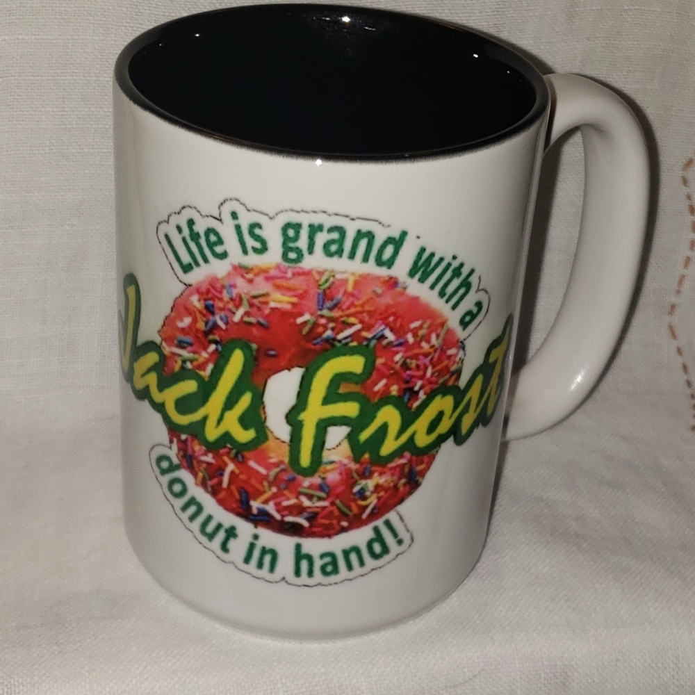 Vintage Jack Frost Coffee Mug From Erie, Pennsylvania